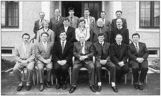 Der Gemeinderat im Jahre 1992
