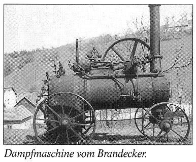 Dampfmaschine vom Brandecker